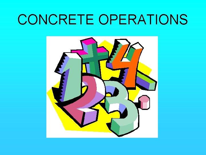 CONCRETE OPERATIONS 