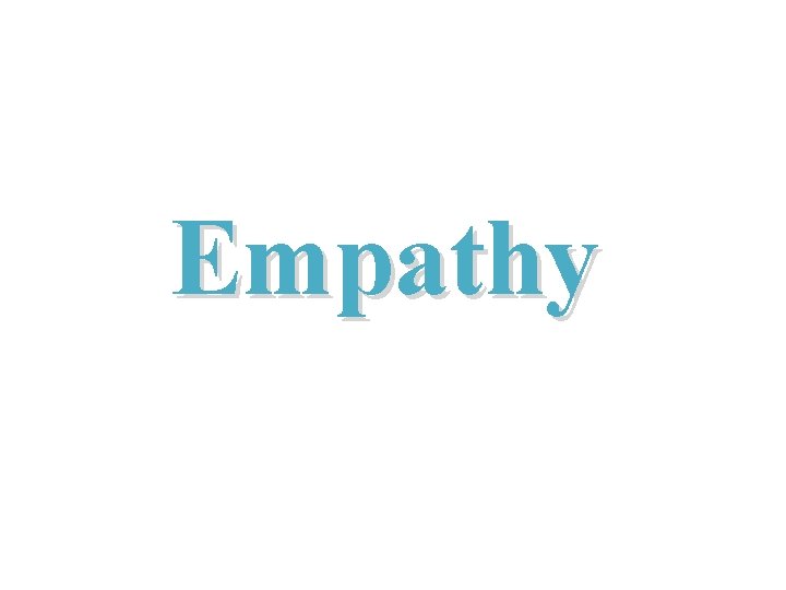 Empathy 