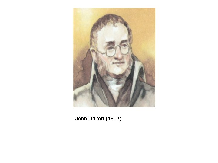 John Dalton (1803) 