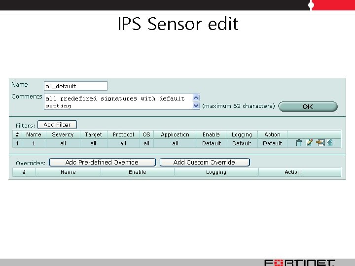 IPS Sensor edit IPS Sensor edit