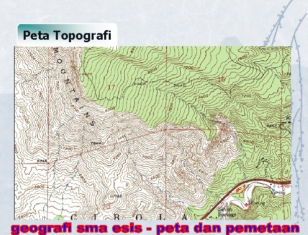 Peta Topografi 