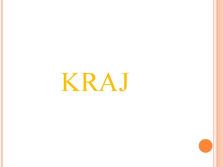  KRAJ 