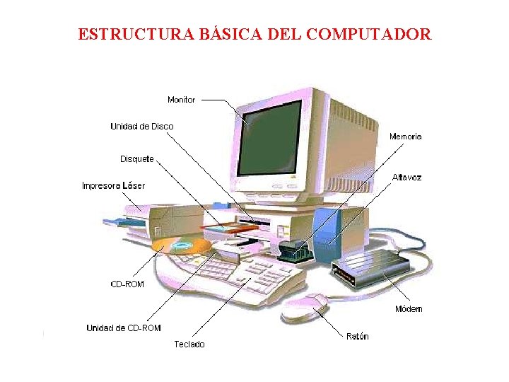 ESTRUCTURA BÁSICA DEL COMPUTADOR 