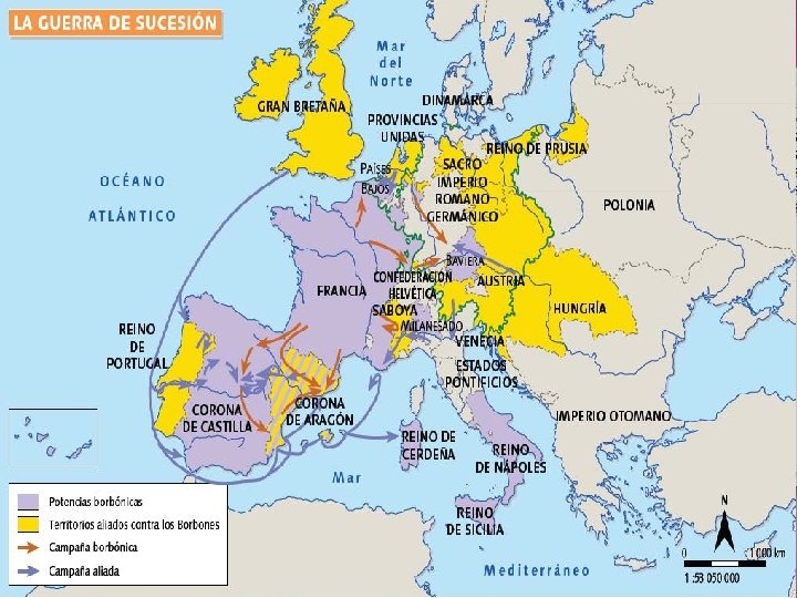 LA GUERRA DE SUCESIÓN ESPAÑOLA 