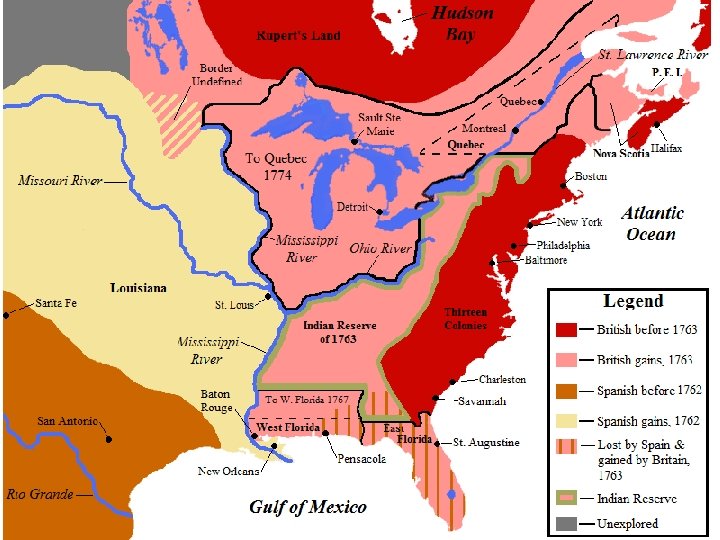 TRATADO DE PARÍS. COLONIAS AMERICANAS 