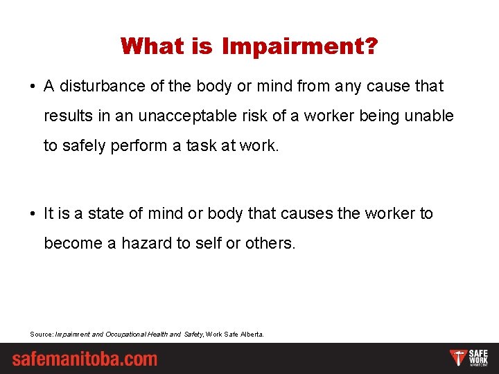 Impairment Cannabis And Workplace Safety What Employers Can