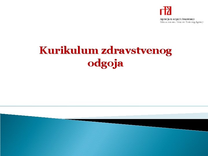 Kurikulum zdravstvenog odgoja 