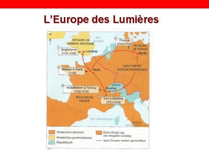 L’Europe des Lumières 