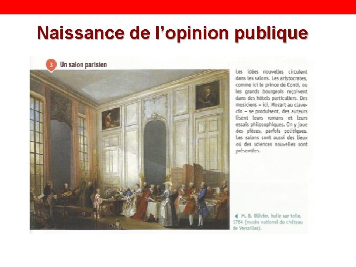 Naissance de l’opinion publique 