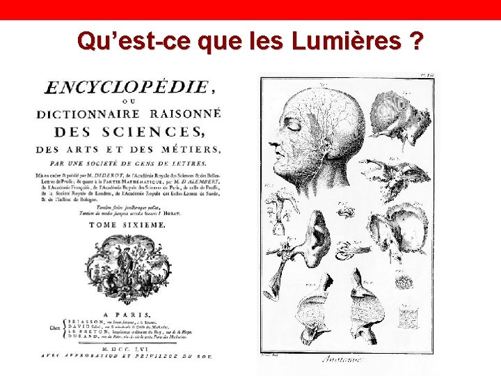 Qu’est-ce que les Lumières ? 