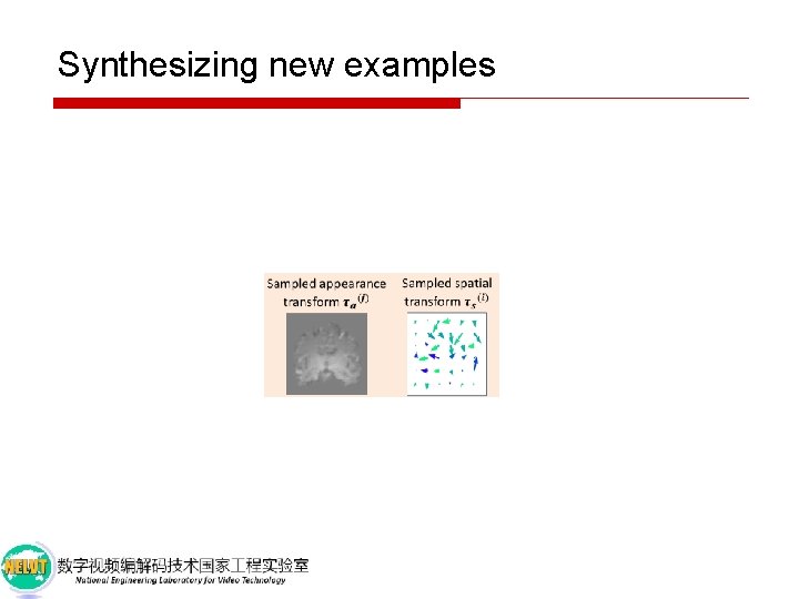 Synthesizing new examples 