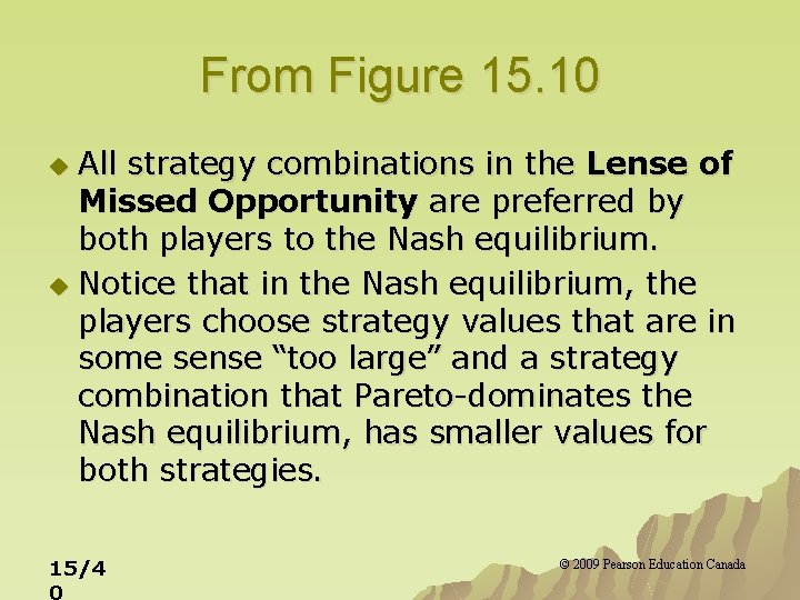 From Figure 15. 10 All strategy combinations in the Lense of Missed Opportunity are