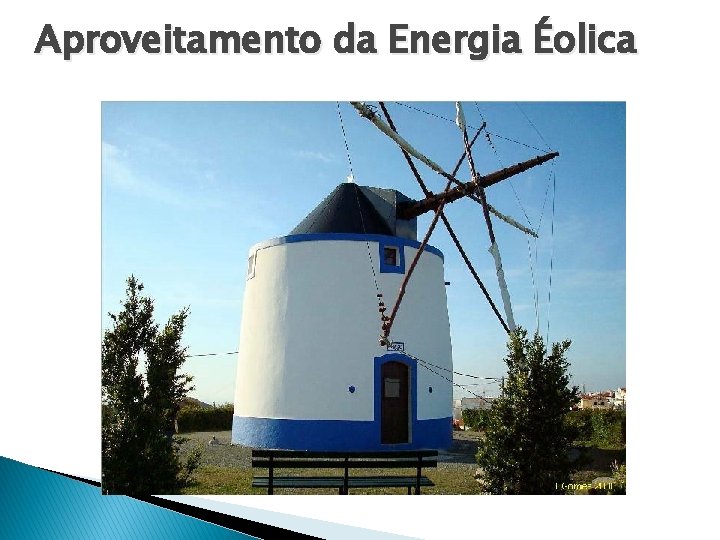 Aproveitamento da Energia Éolica 