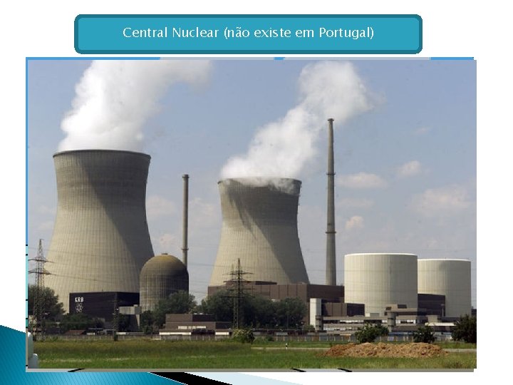 Central Nuclear (não existe em Portugal) 