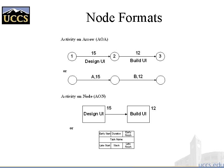 Node Formats 