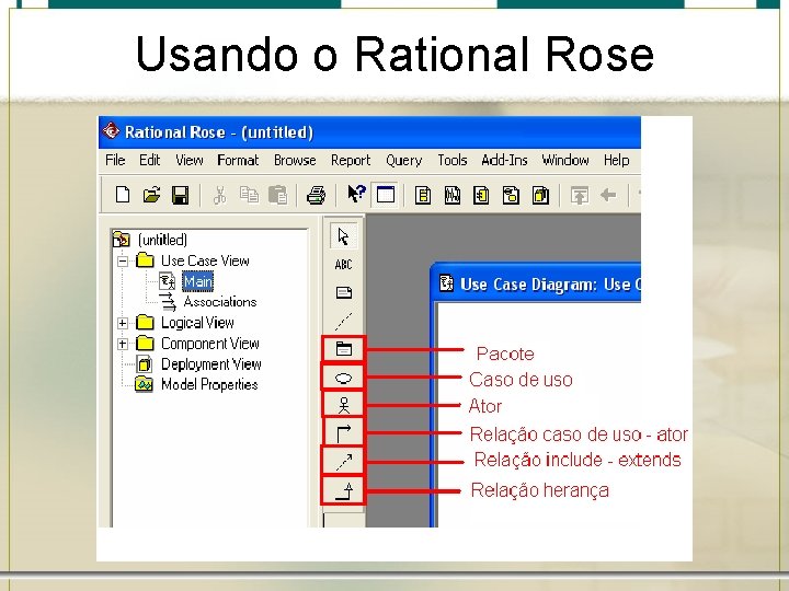 Usando o Rational Rose 