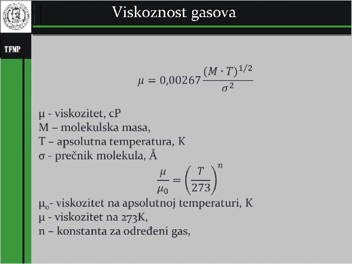 Viskoznost gasova 12 