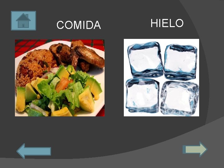 COMIDA HIELO 