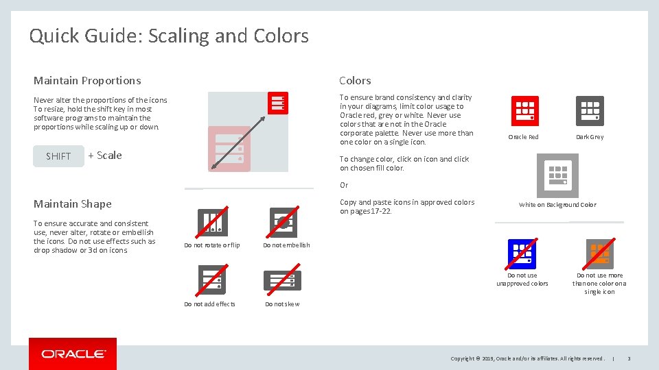 Quick Guide: Scaling and Colors Maintain Proportions Colors Never alter the proportions of the