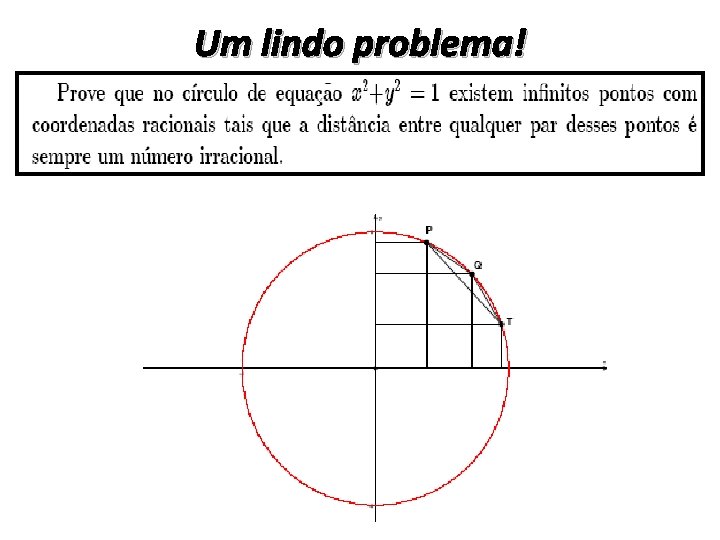 Um lindo problema! 