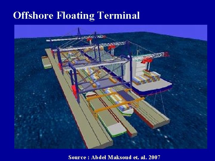 Offshore Floating Terminal Source : Abdel Maksoud et. al. 2007 