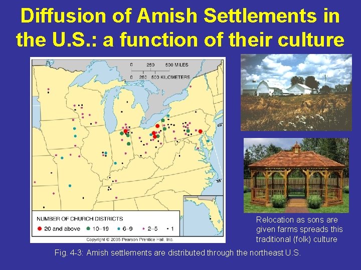 Diffusion of Amish Settlements in the U. S. : a function of their culture