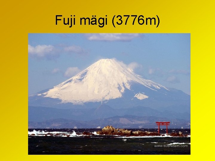 Fuji mägi (3776 m) 