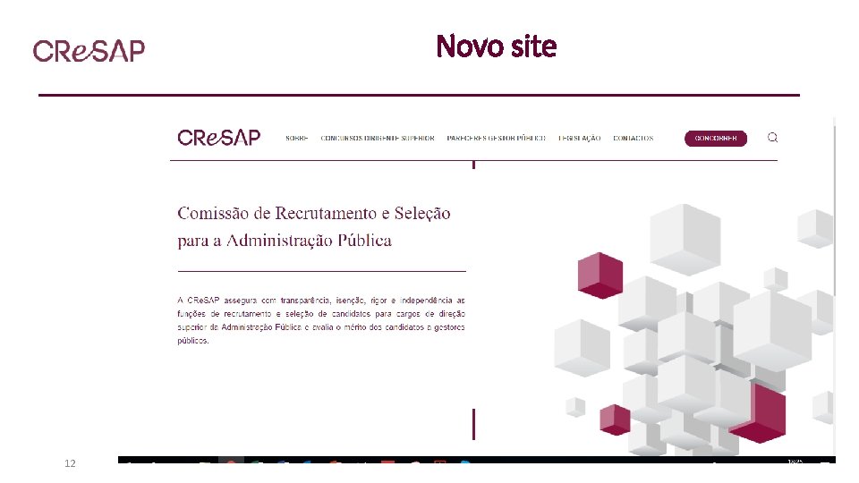 Novo site 12 