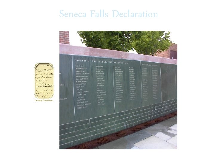 Seneca Falls Declaration 