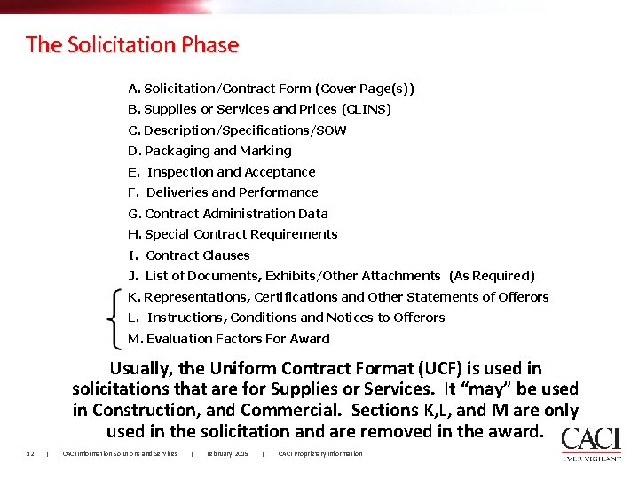 The Solicitation Phase A. Solicitation/Contract Form (Cover Page(s)) B. Supplies or Services and Prices The Solicitation Phase A. Solicitation/Contract Form (Cover Page(s)) B. Supplies or Services and Prices