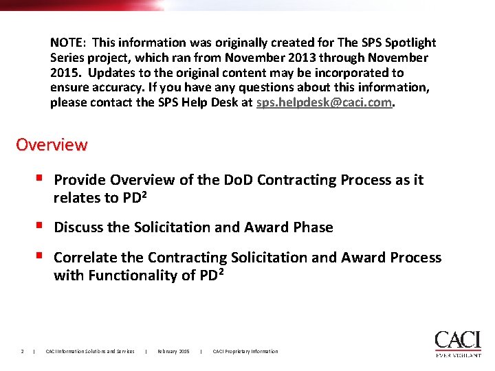 NOTE: This information was originally created for The SPS Spotlight Series project, which ran NOTE: This information was originally created for The SPS Spotlight Series project, which ran