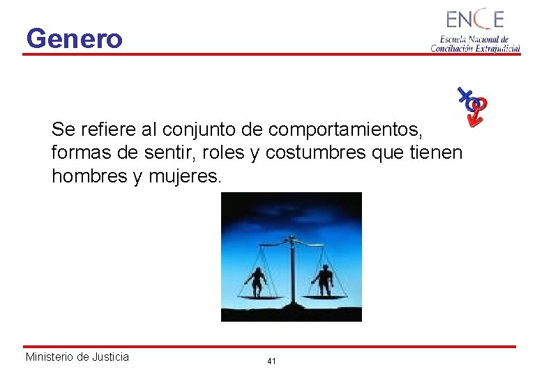 Genero Se refiere al conjunto de comportamientos, formas de sentir, roles y costumbres que