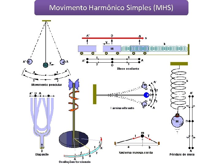 Movimento Harmônico Simples (MHS) Movimento Harmônico Simples (MHS)
