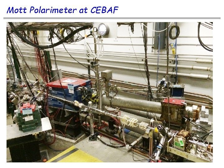 Mott Polarimeter at CEBAF 