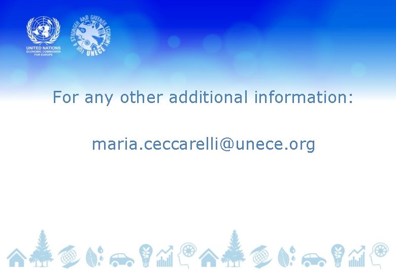 For any other additional information: maria. ceccarelli@unece. org 