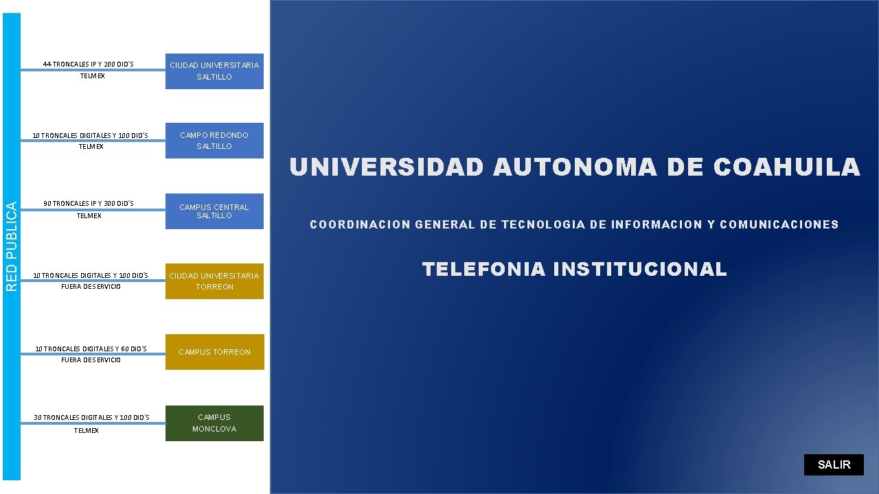 44 TRONCALES IP Y 200 DID´S TELMEX RED PUBLICA 10 TRONCALES DIGITALES Y 100 44 TRONCALES IP Y 200 DID´S TELMEX RED PUBLICA 10 TRONCALES DIGITALES Y 100