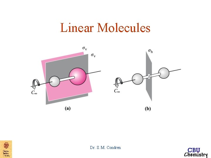 Linear Molecules Dr. S. M. Condren Linear Molecules Dr. S. M. Condren