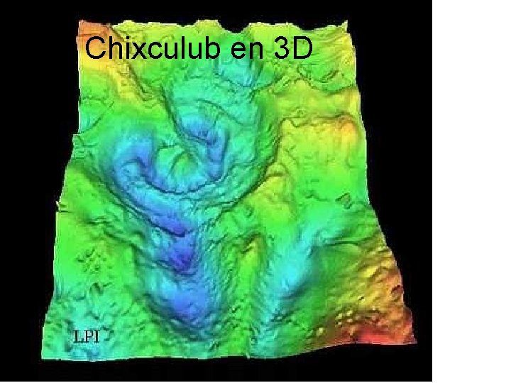 Chixculub en 3 D 