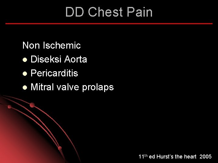 DD Chest Pain Non Ischemic l Diseksi Aorta l Pericarditis l Mitral valve prolaps