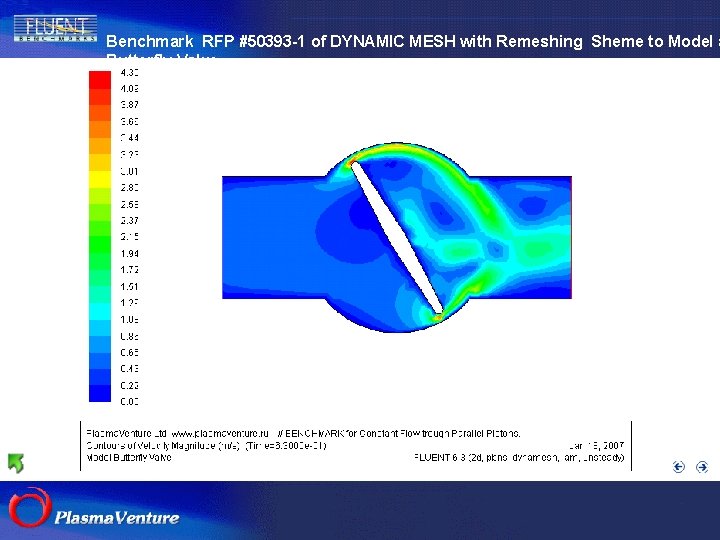 Benchmark RFP #50393 -1 of DYNAMIC MESH with Remeshing Sheme to Model a Butterfly