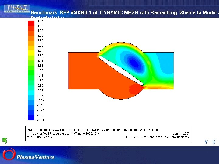 Benchmark RFP #50393 -1 of DYNAMIC MESH with Remeshing Sheme to Model a Butterfly