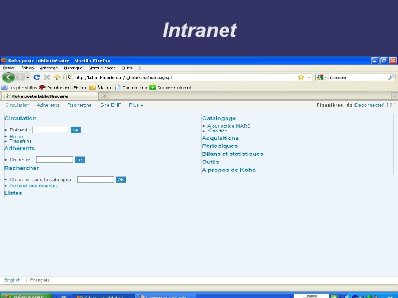 Intranet Intranet