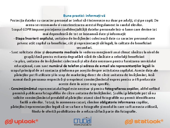 Bune practici: informați-vă Protecția datelor cu caracter personal ar trebui să-i intereseze nu doar