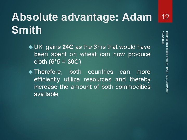  UK gains 24 C as the 6 hrs that would have been spent