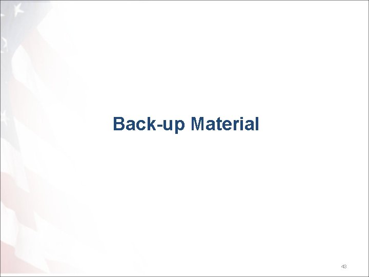 Back-up Material 43 