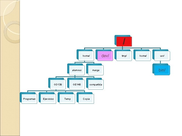 / dev/ home/ GD 139 Programas Ejercicios Temp alumnos marga GE 148 compartida Copia / dev/ home/ GD 139 Programas Ejercicios Temp alumnos marga GE 148 compartida Copia
