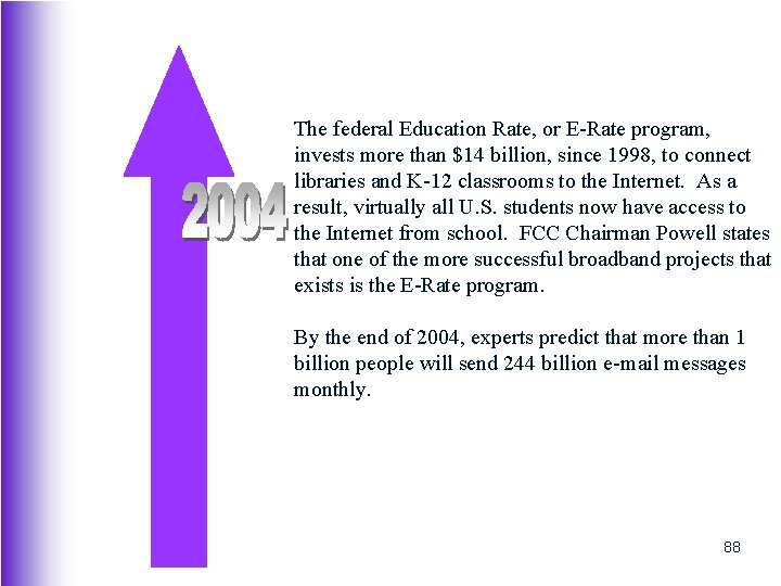 The federal Education Rate, or E-Rate program, invests more than $14 billion, since 1998,