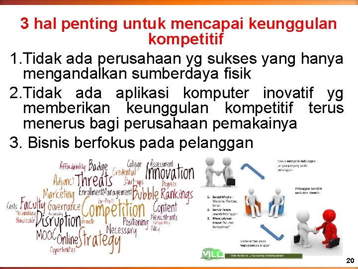 3 hal penting untuk mencapai keunggulan kompetitif 1. Tidak ada perusahaan yg sukses yang 3 hal penting untuk mencapai keunggulan kompetitif 1. Tidak ada perusahaan yg sukses yang