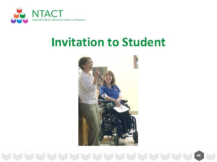 Invitation to Student 44 Invitation to Student 44