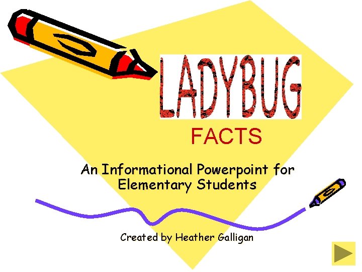 FACTS An Informational Powerpoint for Elementary Students Created by Heather Galligan FACTS An Informational Powerpoint for Elementary Students Created by Heather Galligan
